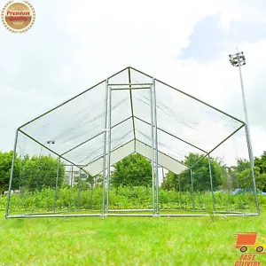 Large Metal Chicken Coop 20x10x7ft Walk-in Chicken Run With Waterproof Cover - Picture 1 of 9