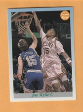 Joe Wylie Miami Hurricanes 1991-92 Front Row Premier #56 Washington DC 3Z