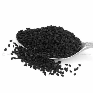Whole Black Seeds Nigella Sativa Natural Kaloonji Cumin 100g - Picture 1 of 3