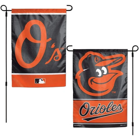 WinCraft MLB Baltimore Orioles Flag 12" x 18" Garden Style Double Sided Flag Cover