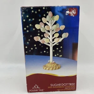 Holiday Time Sugar Dot Tree New In Box 2005 Gingerbread House Collection Rare - Picture 1 of 6