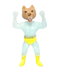 VERY RARE TOY MEXICAN FIGURE GLOW BOOTLEG ANUBI GALAXY WARRIORS - Picture 1 of 3