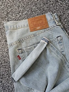 Levi's 501 150th Anniversary Selvedge Denim Jeans Herren 36x32 Blau Distressed - Bild 1 von 19