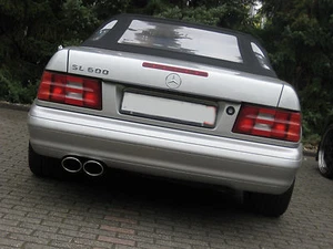 MH-DEZENT Sportauspuff  Endtopf  SL 280 bis SL 500 R129 - Bild 1 von 5