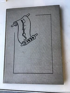 1934 Central High School Yearbook Helios Hardcover Grand Rapids Michigan - Picture 1 of 6