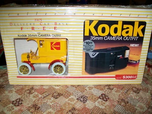 Ertl #9985 "Kodak #1 Gold Spokes W/35mm Camera" 1905 Ford Delivery Car MIB - Picture 1 of 5