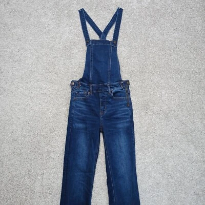 Mono American Eagle para mujer 0 azul denim acampanado sobre todo lavado oscuro bota retro Foto 1 de 4