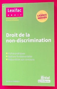 DROIT DE LA NON-DISCRIMINATION - LICENCE - MASTER - CONCOURS - THARAUD - 11/2021 - Imagen 1 de 1