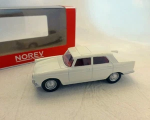 Peugeot 404, White, NOREV, 1:64 - Picture 1 of 1