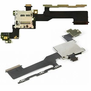 NEW HTC ONE M9 POWER VOLUME BUTTON FLEX MEMORY SD CARD READER FLEX REPLACEMENT - Picture 1 of 1