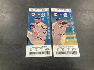 Tigers 2017 Tigers Stub 7/4/17-7/5/17 vs Giants - Imagen 1 de 3