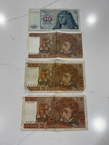 FRANCE Bank Notes 1970’s German Bank Note - Picture 1 of 4