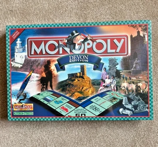Monopoly DEVON Limited Edition England 2002 - NEW ---- SEE PICTURES & DESCIPTION - Image 1 of 3
