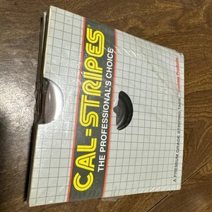 Cal=stripes 2253004 Tom Red/Burgun 4.76mm X 45.7M Qty 2 Tape - Picture 1 of 3