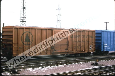 Original Slide Maine Central MEC 31935 Boxcar Proviso ILL 1-94 - Imagem 1 de 2