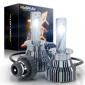 2X D4S D4R Headlight Kit Bulbs 200W 38000LM 6000K White HID Conversion Lamp - Picture 1 of 11