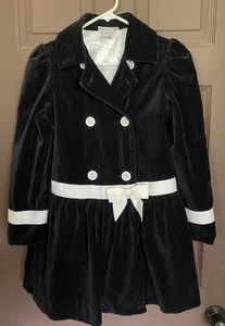 Genuine AMERICAN GIRL VELVETEEN VICTORIAN Dress Coat GIRLS SZ 10 Formal Retired - Picture 1 of 15