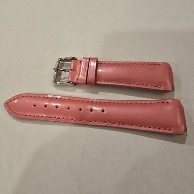 Correa de reloj TechnoMarine Cruise para damas correa de cuero rosa 17 mm Foto 1 de 3