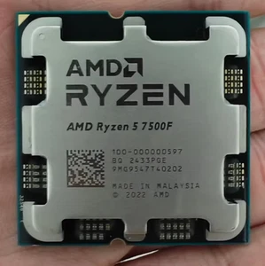 AMD Ryzen 5 7500F AM5 CPU Processor R5 7500F 3.7 GHz 6-Core 12-Thread 32MB 65W - Picture 1 of 1