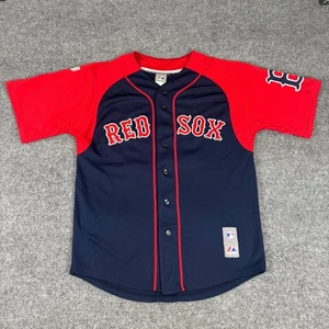 Majestic Boston Red Sox Daisuke Matsuzaka Jersey No Size Tag See Measurements - Picture 1 of 10