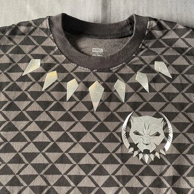 Camisa Marvel Pantera Negra Para Hombres 2XL Spirit Jersey Wakanda Forever Manga Larga Foto 1 de 4