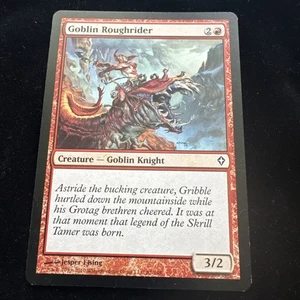 Goblin Roughrider - Worldwake - Magic the Gathering MTG Nice! - Picture 1 of 3