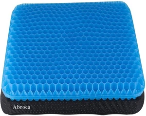 Seat Cushions for Long Sitting, Double Thick Cooling Seat Pads for Back Sciat... - Picture 1 of 7