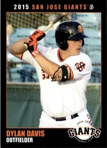 2016 Dylan Davis Choice Minor League Rookie Card San Jose Giants - Picture 1 of 2
