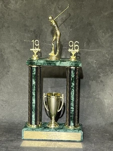 Vintage Golf Championship Trophy 18” Large 1st Place Award U-Haul Open - Picture 1 of 7