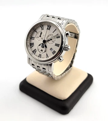 Maurice Lacroix mens automatic watch Les Classiques Moon Phase Chronograph - Image 1 of 4