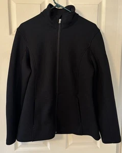 Spyder Jacke Damen XL Pullover leicht durchgehender Reißverschluss schwarz - Bild 1 von 8