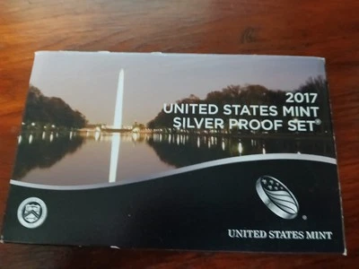 2017 S United States Mint Silver 10 Coin Proof Set with COA - Image 1 of 2