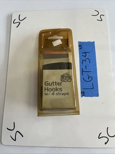 Custom Accessories 49915 Gutter Hooks w/ 4 Straps Luggage Roof Rack Tie Down Set - Bild 1 von 4