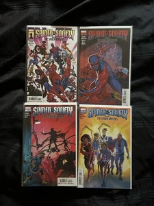 Marvel Spider-Society 2024 #1-4 casi nuevo/en muy buen estado lote completo de cómics juego de ejecución 2 3 - Imagen 1 de 6