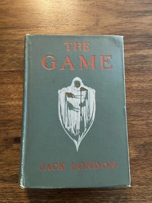 The Game By Jack London 1st Edition 1st Printing w/Stamp 1905 Hardcover Foto 1 de 4