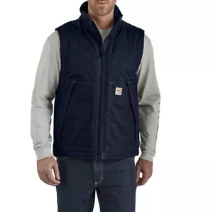 New Carhartt Mens FLAME-RESISTANT QUICK DUCK VEST Flame Resistant - Picture 1 of 5