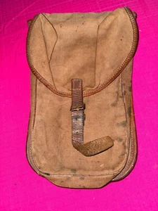 Militaria : pochette militaire en toile N° 13 - Picture 1 of 4