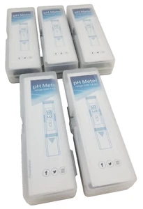 5 Digital Pocket pH Meter Tester Range 0.00-14.00 Pool Aquarium Drinking Water - Picture 1 of 6