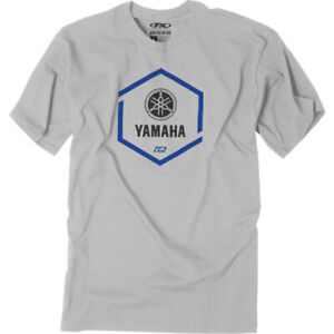 Factory Effex Yamaha Hexagon T-Shirt - Gray | 2XL
