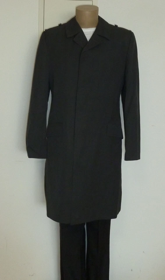 Bundeswehr Uniform Mantel, 2. Generation; anthrazit/ grau - Bild 1 von 1