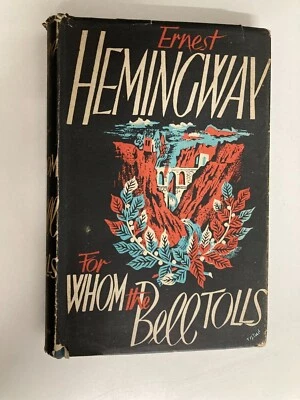 Libro por quién doblan las campanas de Ernest Hemmingway 1945 Jonathan Cape Foto 1 de 4