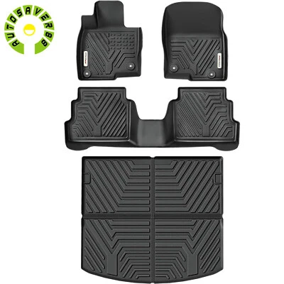 Floor Mats & Trunk Cargo Liner Full Set for 2017-2025 Mazda CX-5 CX5 All Weather - Image 1 of 4