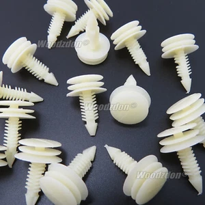 50x Door Panel Clip Trim Retainer Nylon 10285935 For GM For Oldsmobile For Buick - Foto 1 di 4