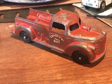 Antique London Toy Fire Truck Rare 