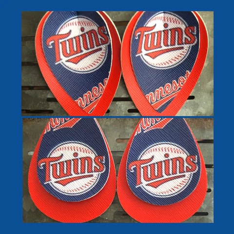 Minnesota Twins Faux Leather Earrings Cover