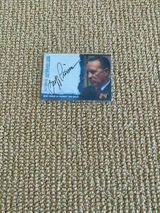 24 Season 4 Geoff Person as President James Keeler Authentic Autograph Card  - Picture 1 of 2