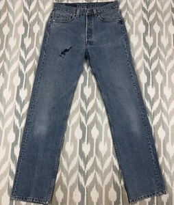Levi's Authorized Vintage 501 XX Made In USA Mens Blue Jeans Pants Size 31 x 34 - Picture 1 of 17