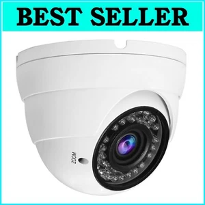 High-Resolution 1080P Outdoor Dome Camera with IR Night Vision - Metal Housing - Picture 1 of 10