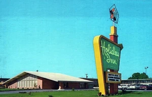 Evansville Indiana Holiday Inn von Evansville Postkarte - Bild 1 von 2