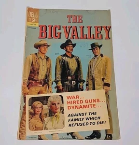 Dell Comics The Big Valley 1966 #2 en muy buen estado - Lee Majors - Linda Evans - Imagen 1 de 5